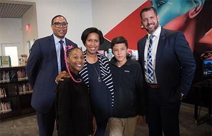 Mayor Bowser and public school officials