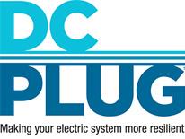 DCPLUG logo with a tagline reading "Making your electric system more resilient."